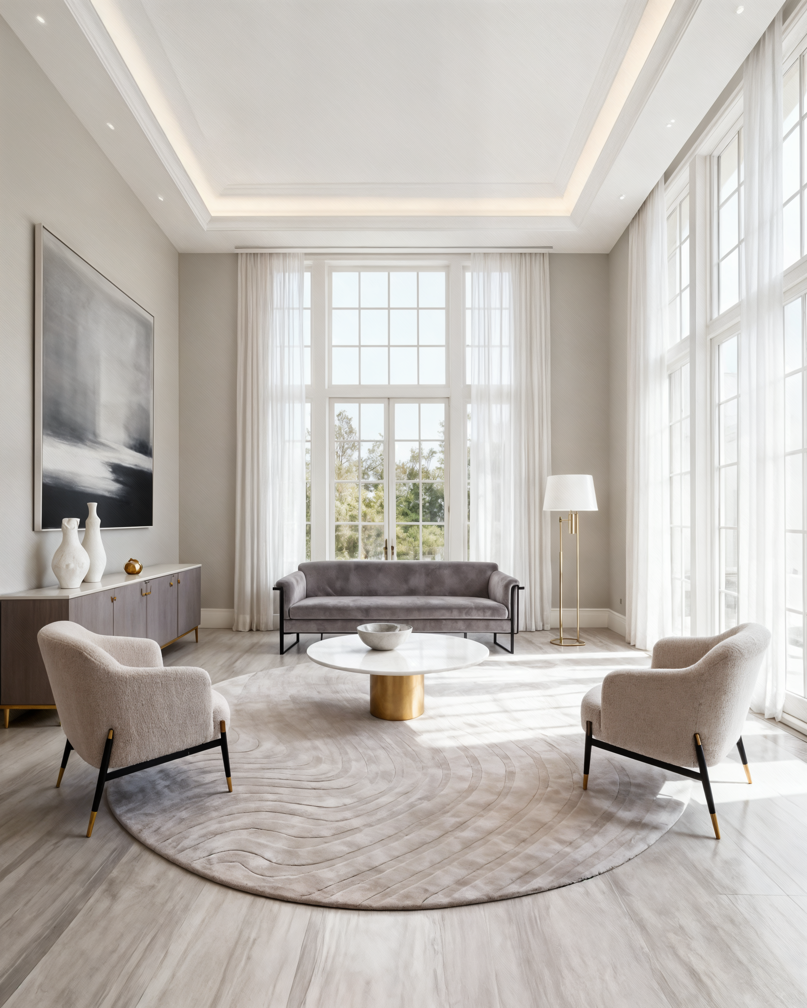 Tarang Hand Tufted Rug 250x250 cm Aiba World