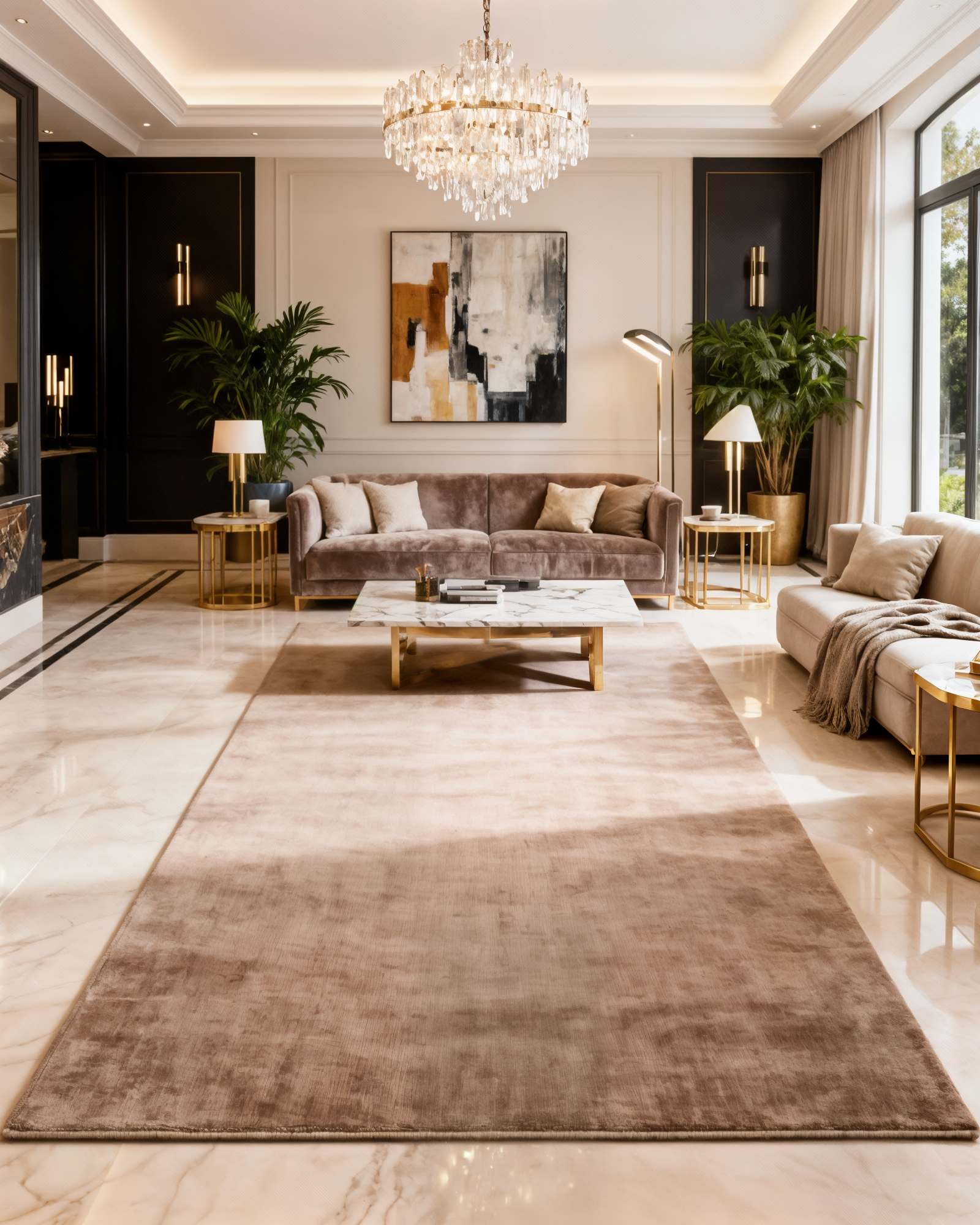 Ruya Loom Knotted Rug 250x350 cm-200x300 cm Aiba World