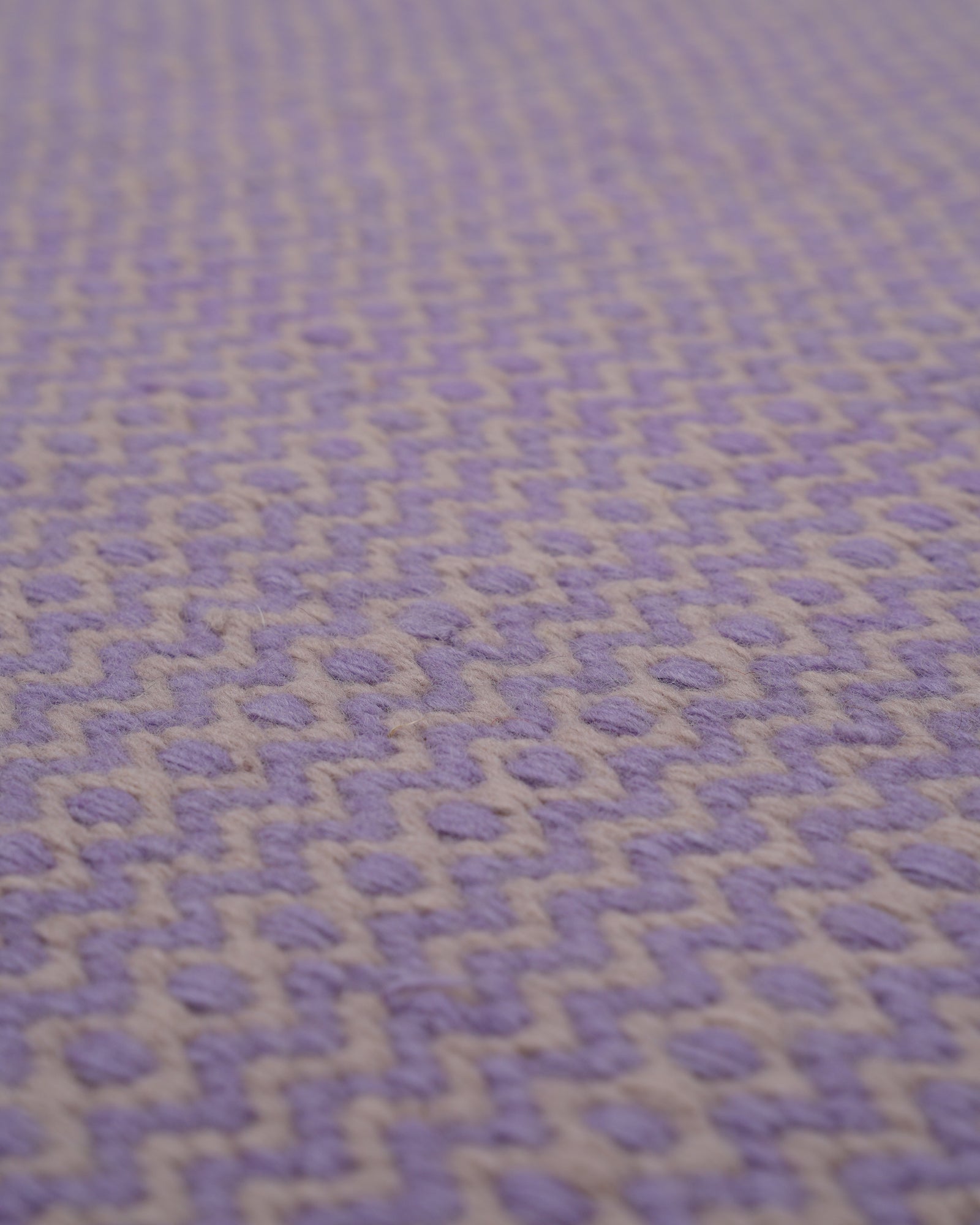 Lilac Flat Weave Rug 200 X 300 cm Aiba World