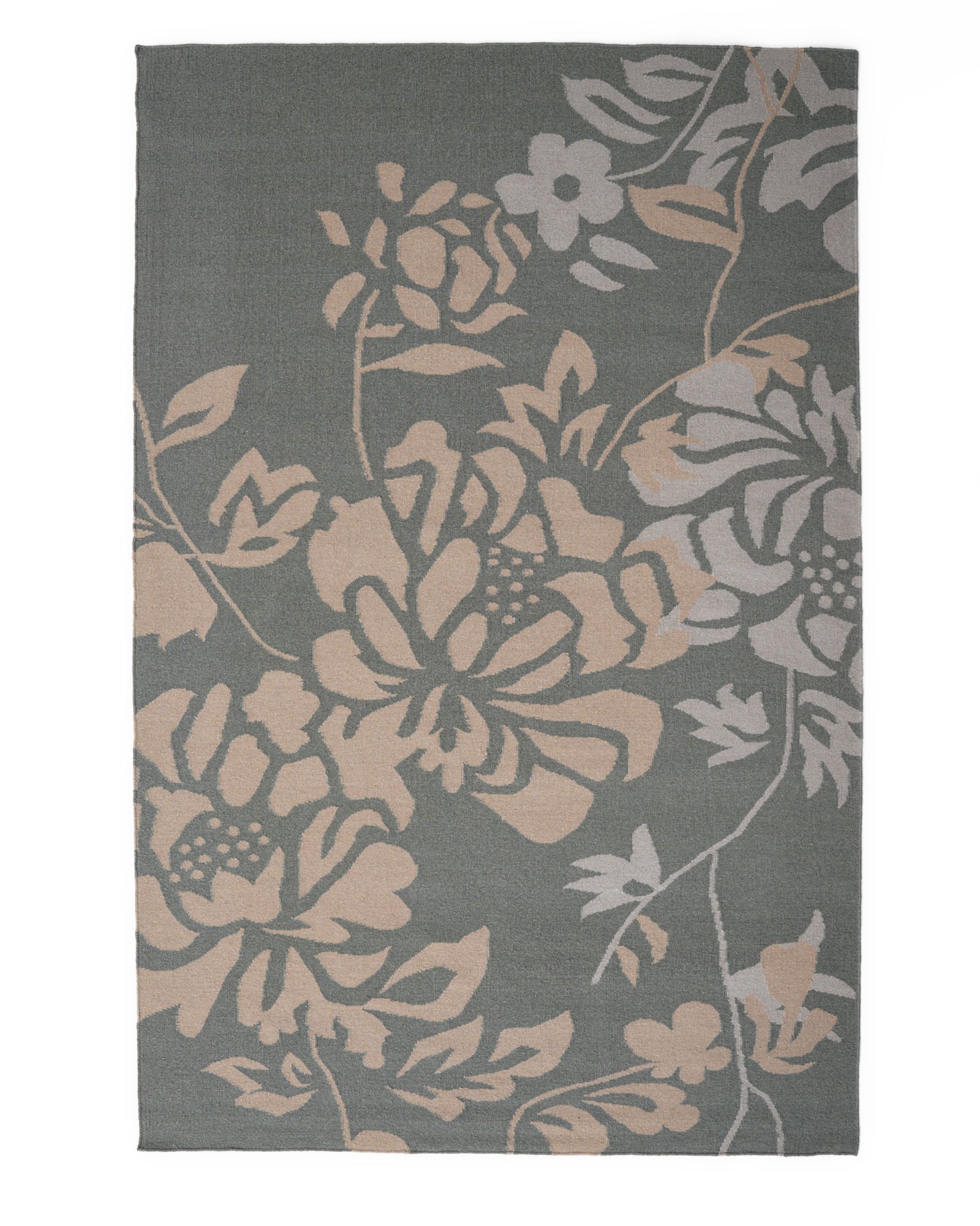 Flora Flat Weave Rug 200x300 cm Aiba World