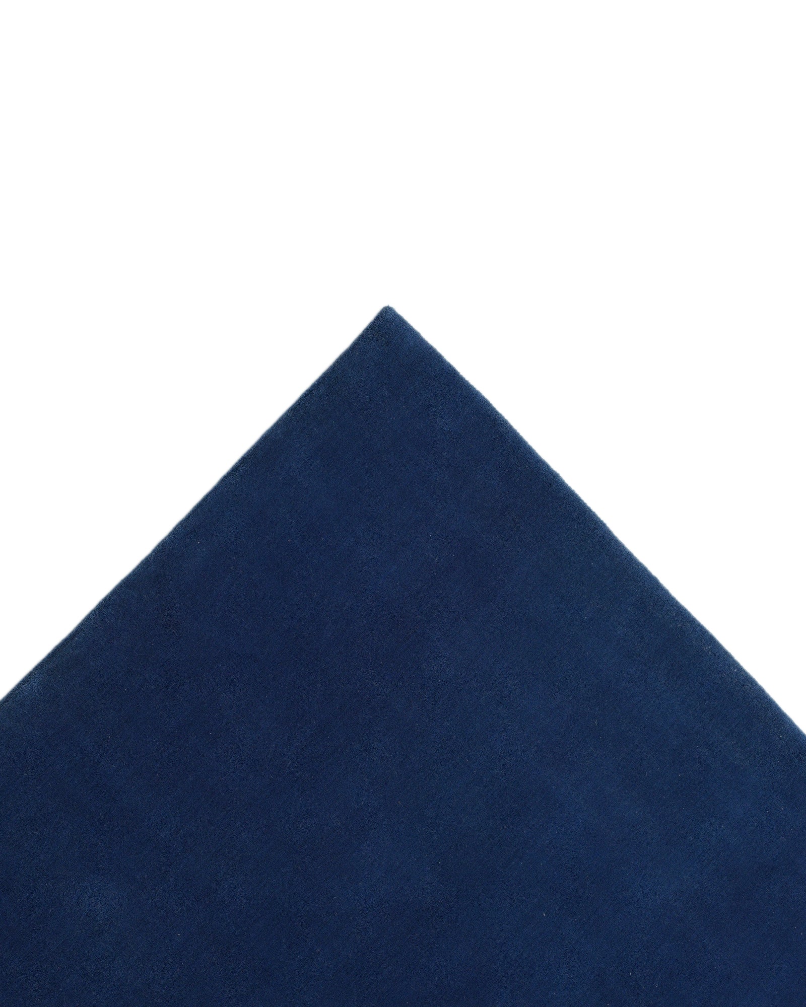 Deep Blue Tone Pure Wool Rug