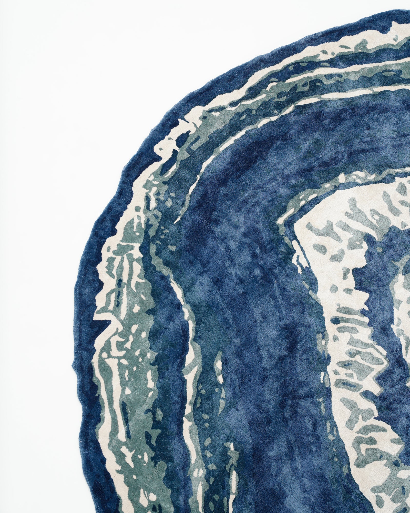 Azure Hand Tufted Rug 300x300 cm Aiba World