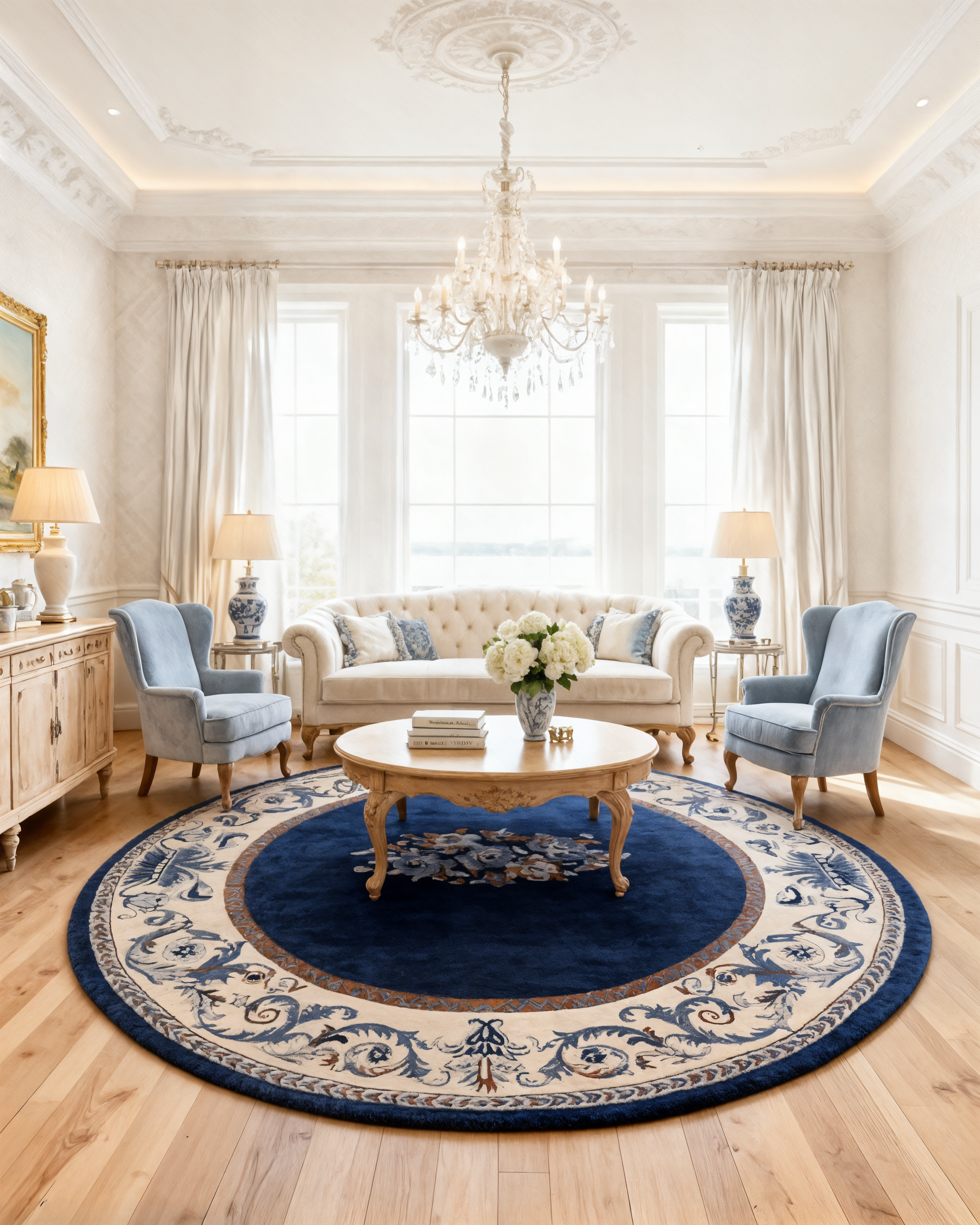 Vienna Hand Tufted Rug 200x200 cm Aiba World