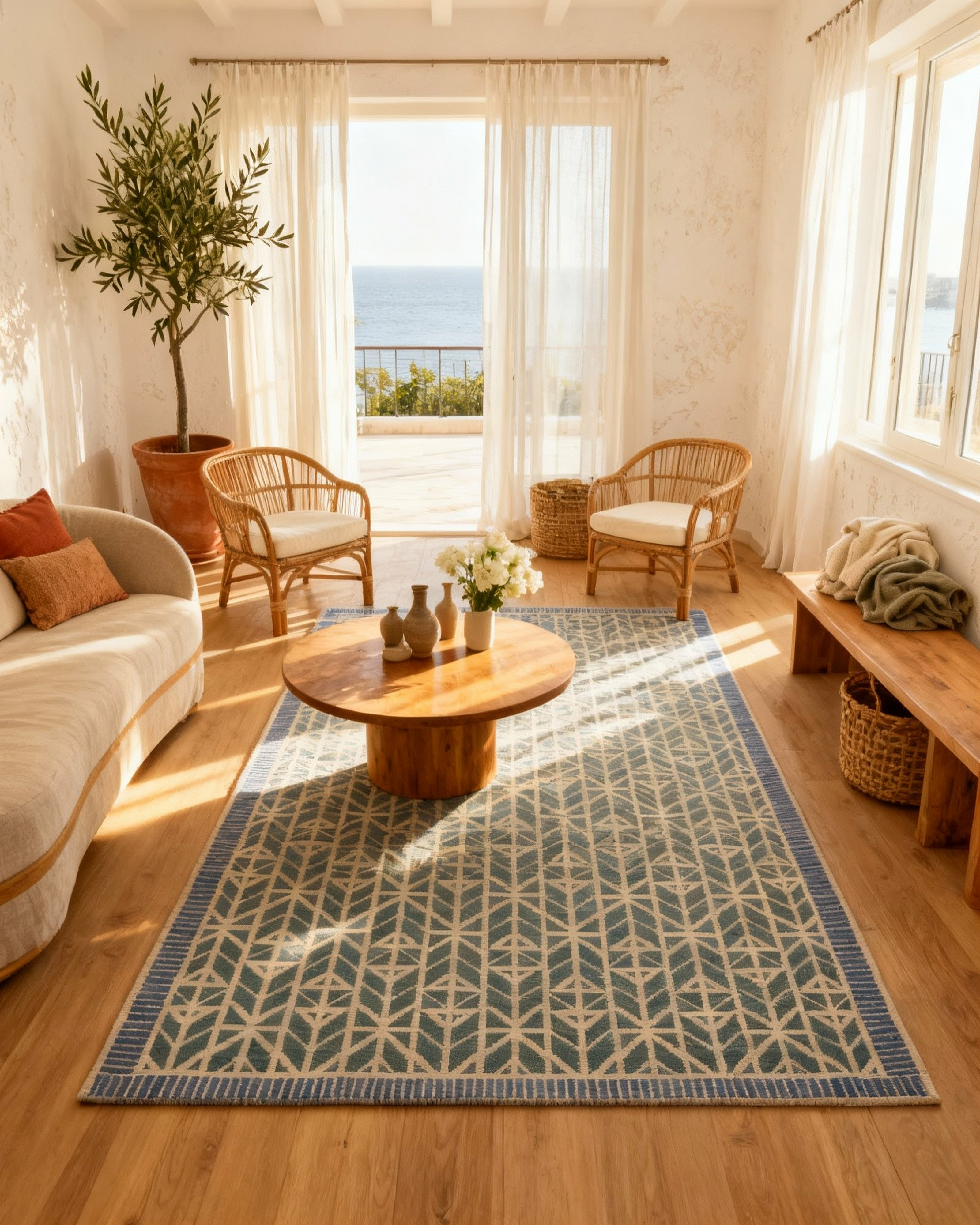 Moss Flat Weave Rug 200x300 cm Aiba World