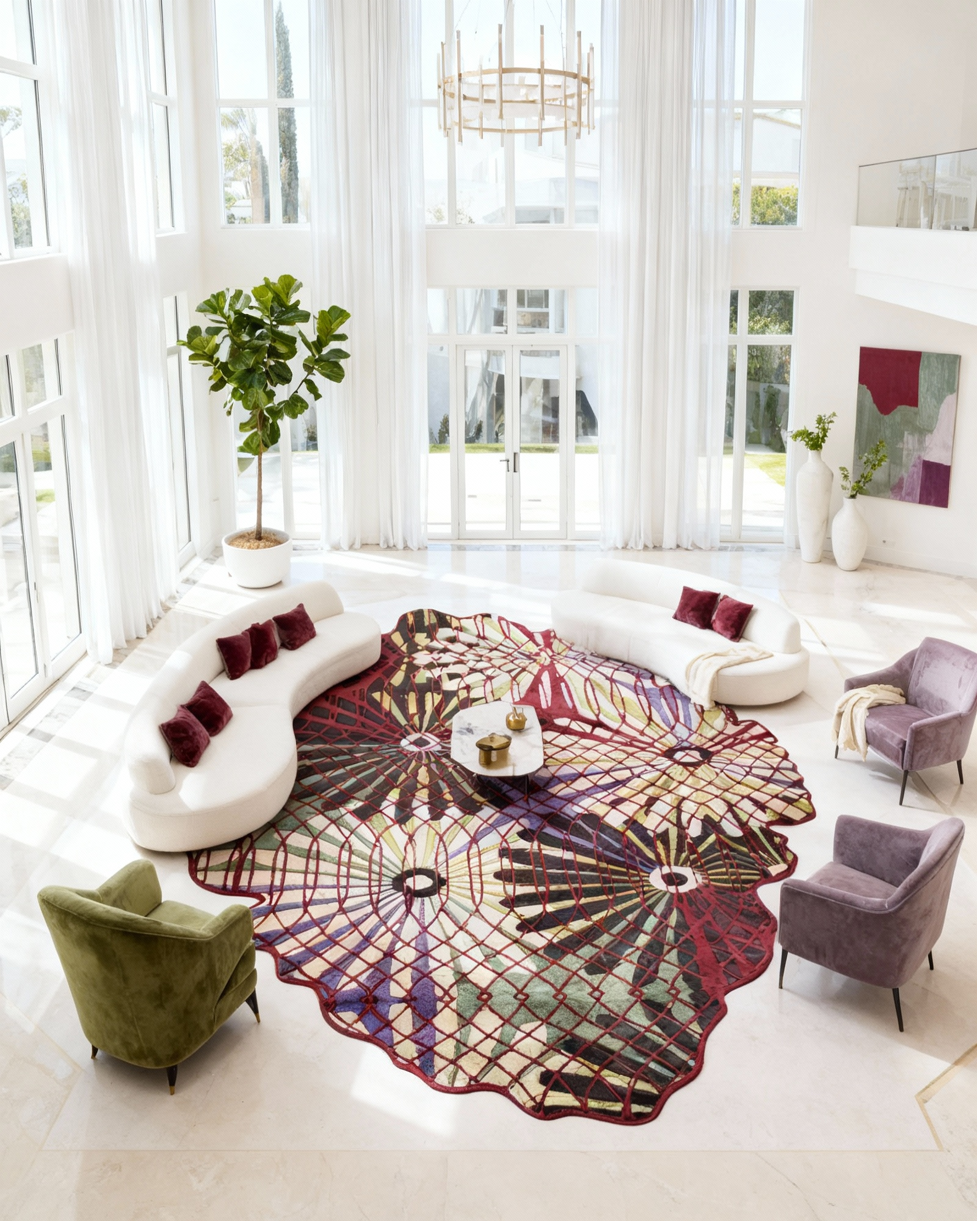 Gulraaz Hand Tufted Rug 200x300 cm Aiba World