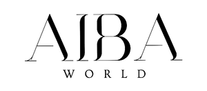 Logo of AIBA World on a white background
