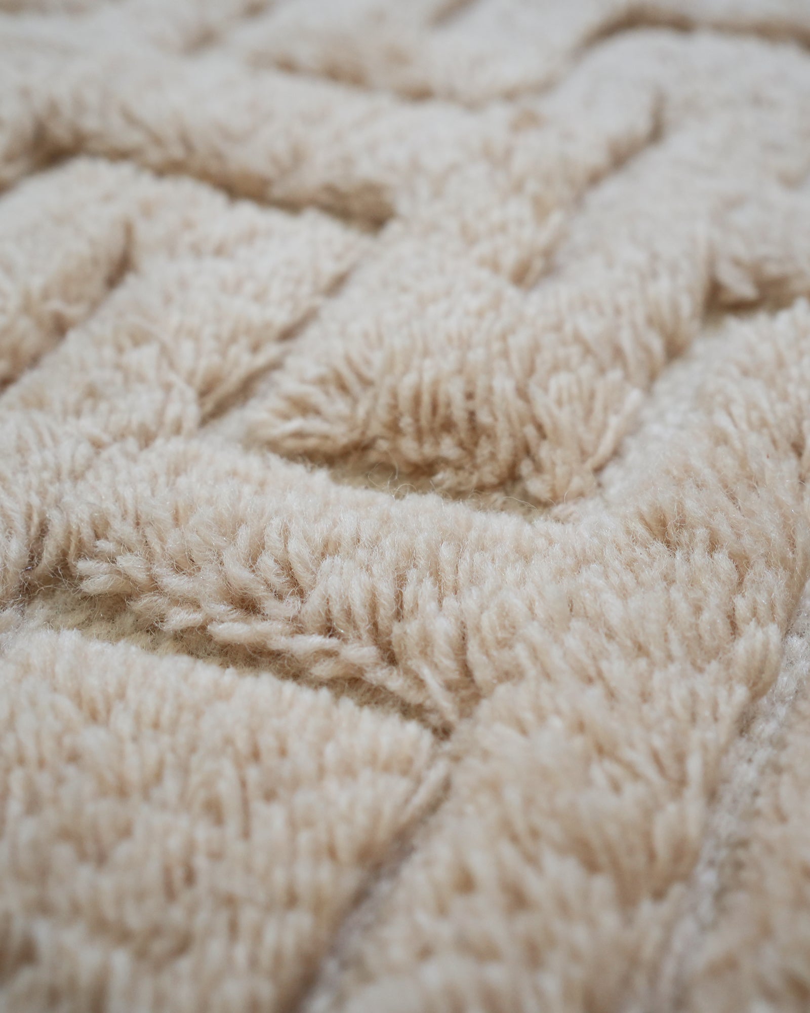Manzil / Geometric Sand Handmade Flat Weave New Zealand Wool Rug
