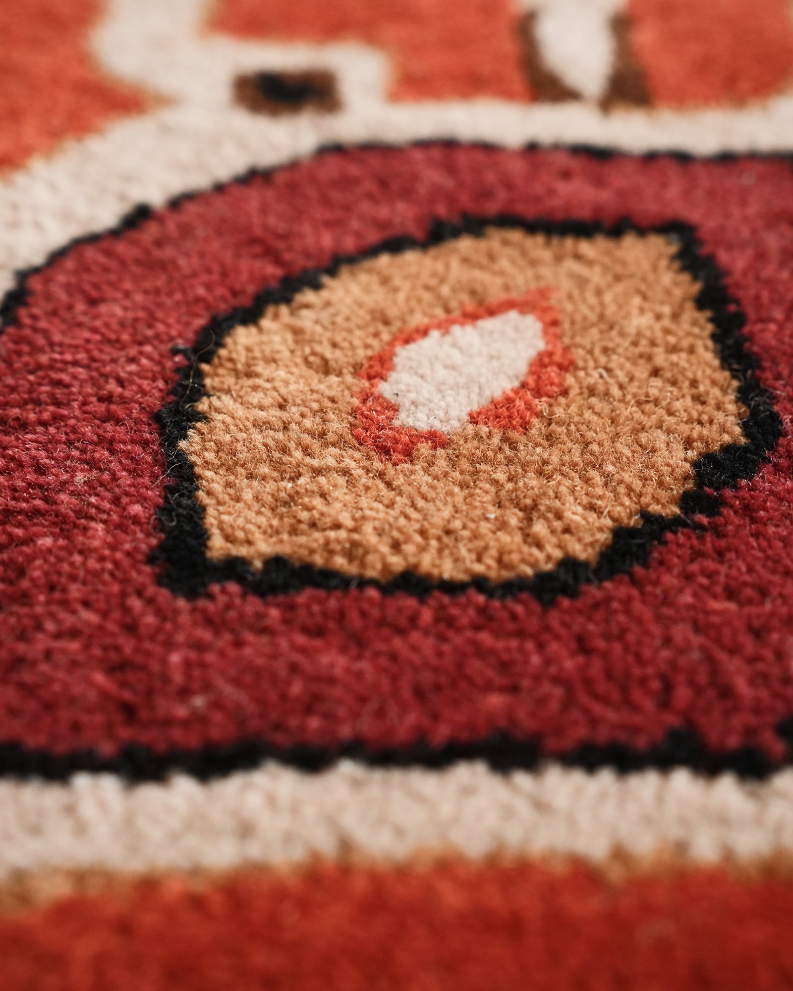 Rasā / Persian Geometrical Hand-Tufted New Zealand Wool Rug