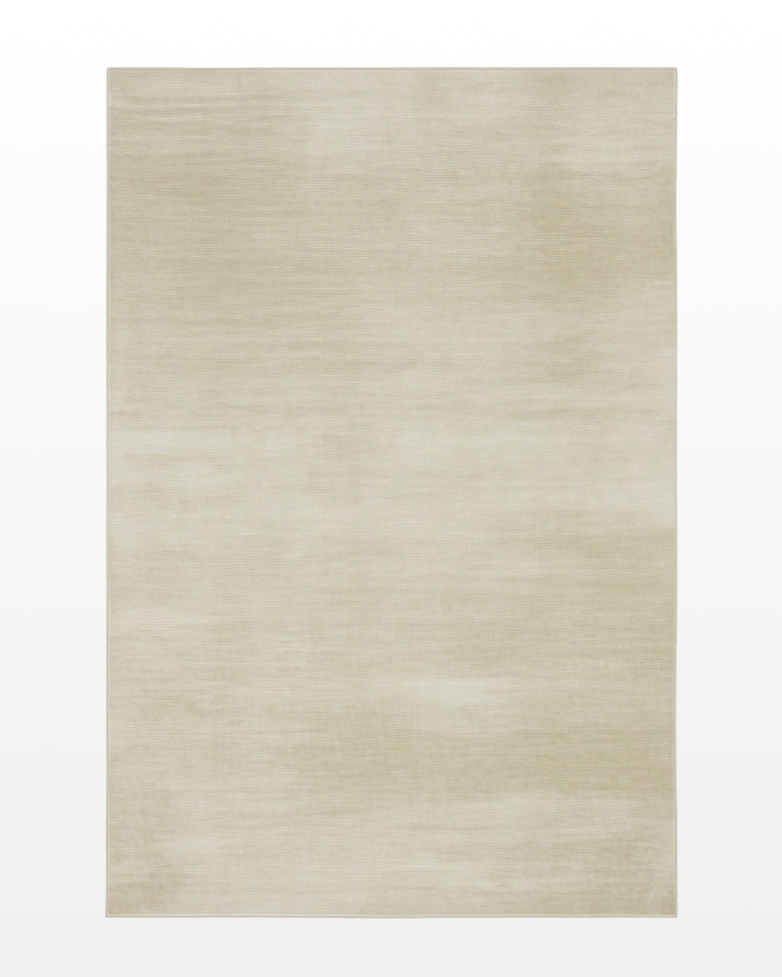 Noor / Ivory Cream Loom-Knotted Bamboo Silk Rug