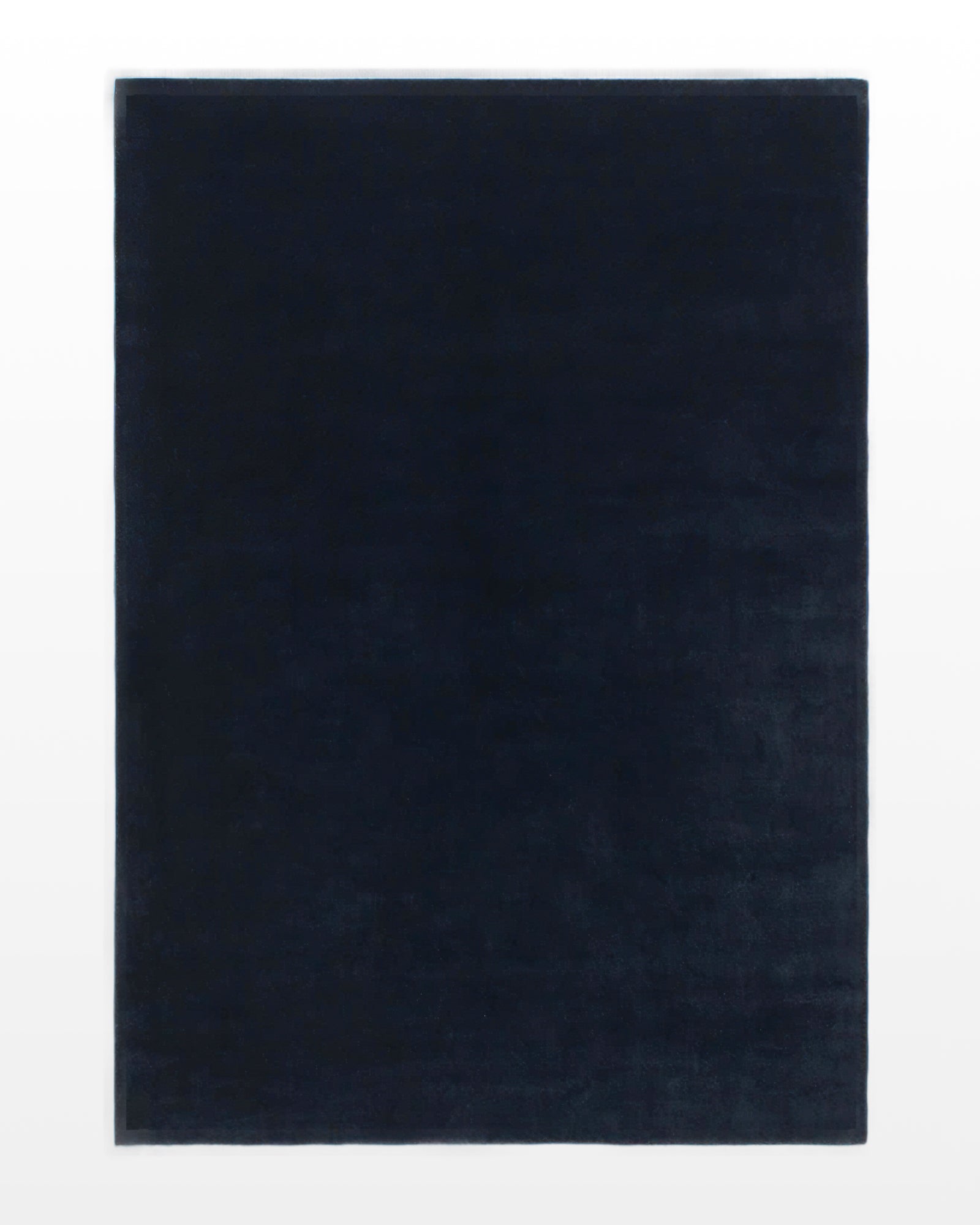 Siyah / Charcoal Black Loom-Knotted Bamboo Silk Rug