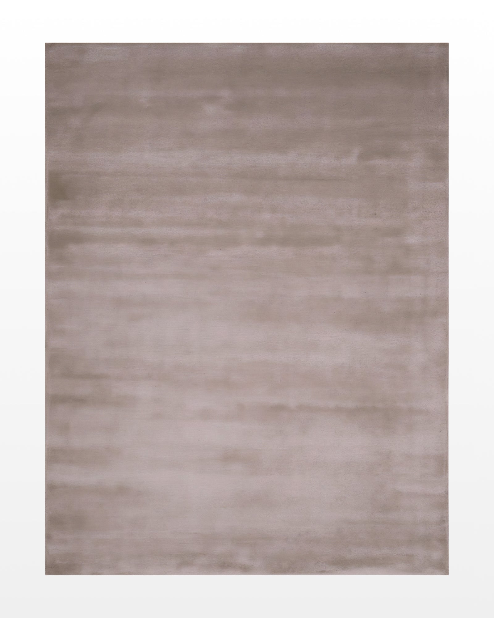 Rooh / Solid Beige Hand-Tufted Bamboo Silk Rug