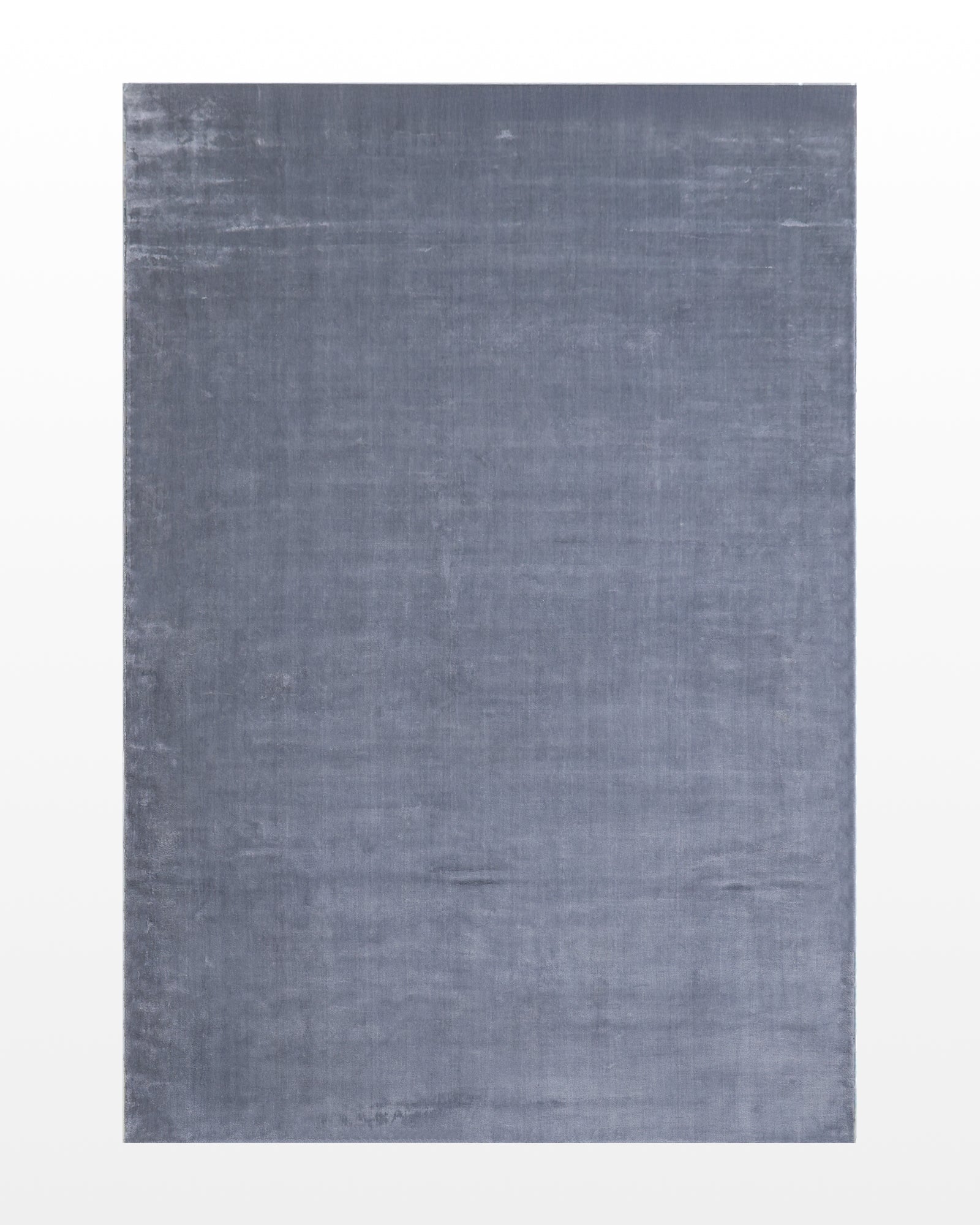 Samaa / Grey Loom-Knotted Bamboo Silk Rug