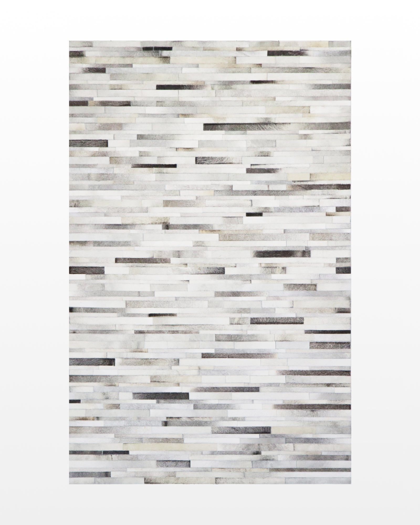 Silsila / Modern Handmade Flat Weave Leather Rug